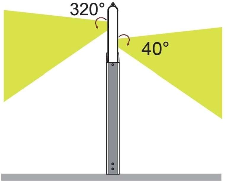 Наземный фонарь IP65 R Oasis Light Ledspot W6146S-2-616