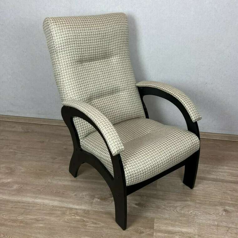 Кресло Классика светло-серого цвета