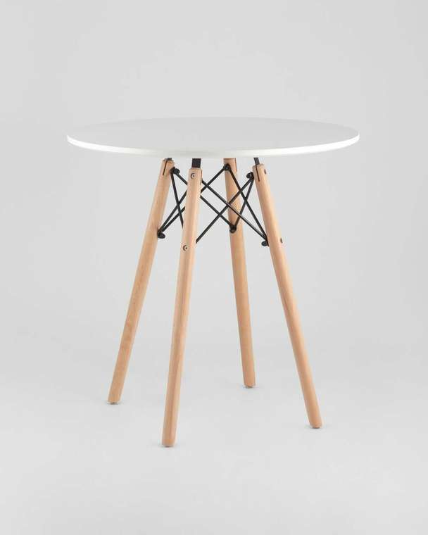 Обеденный стол Dsw Eames белого цвета