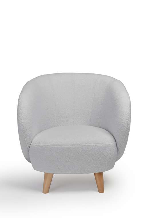 Кресло Мод светло-серого цвета