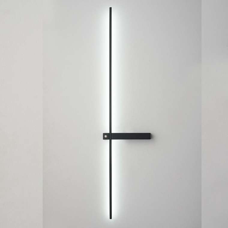 Настенный светильник CLT 077W1000 BL (алюминий, цвет черный)