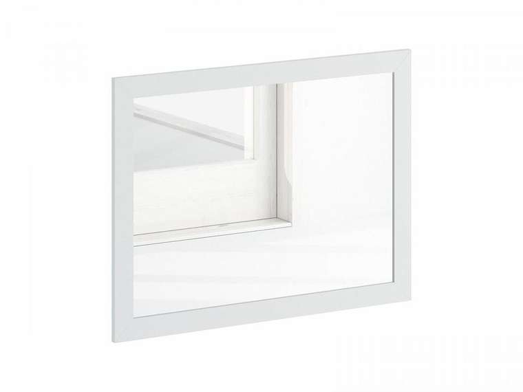 Зеркало настенное Caprio белого цвета