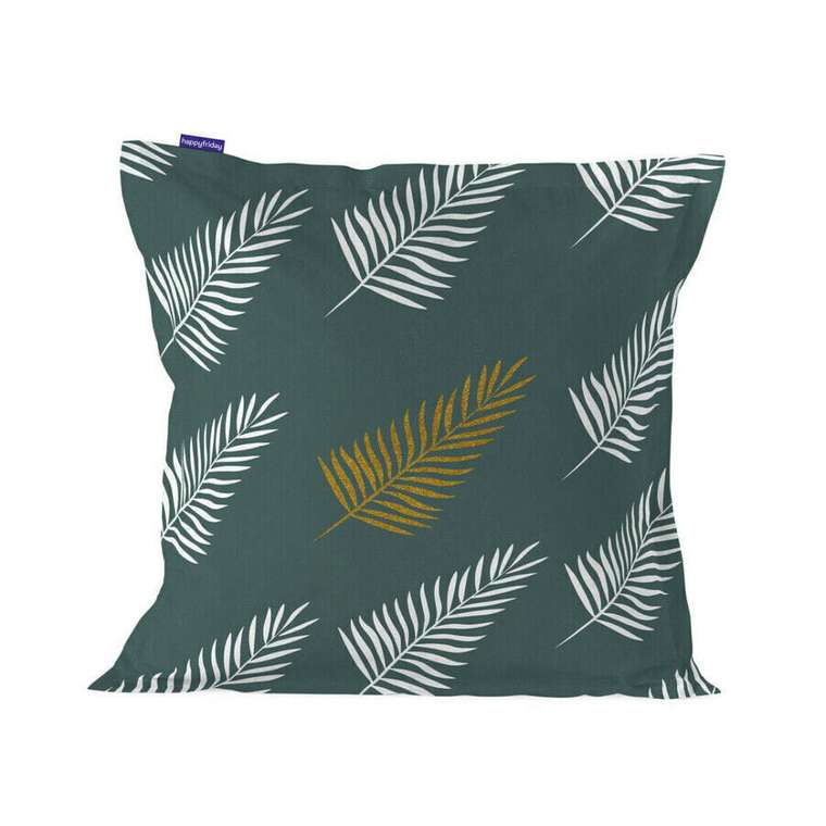 Наволочка Blanc Foliage 60x60 зеленого цвета