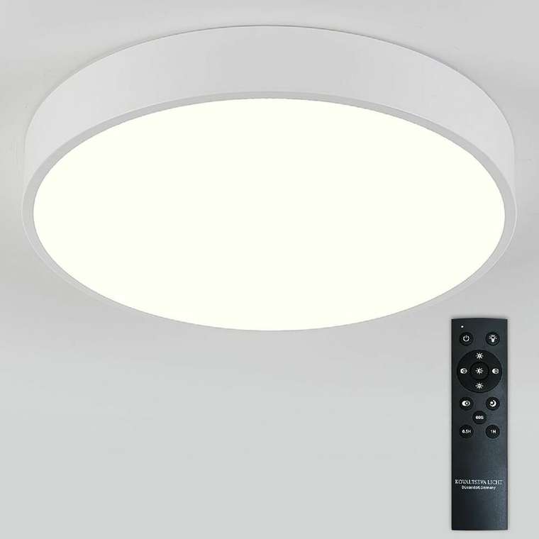Потолочный светильник LED LAMPS 81112/5C (пластик, цвет белый)