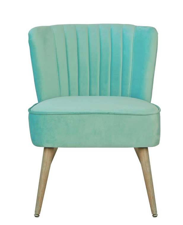 Кресло Shell светло-зеленого цвета