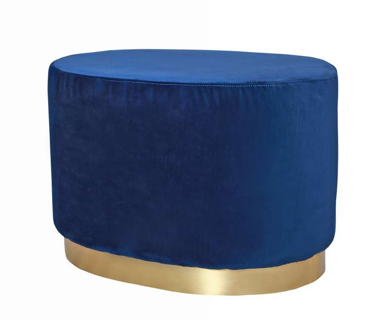 Пуф Topper oval blue