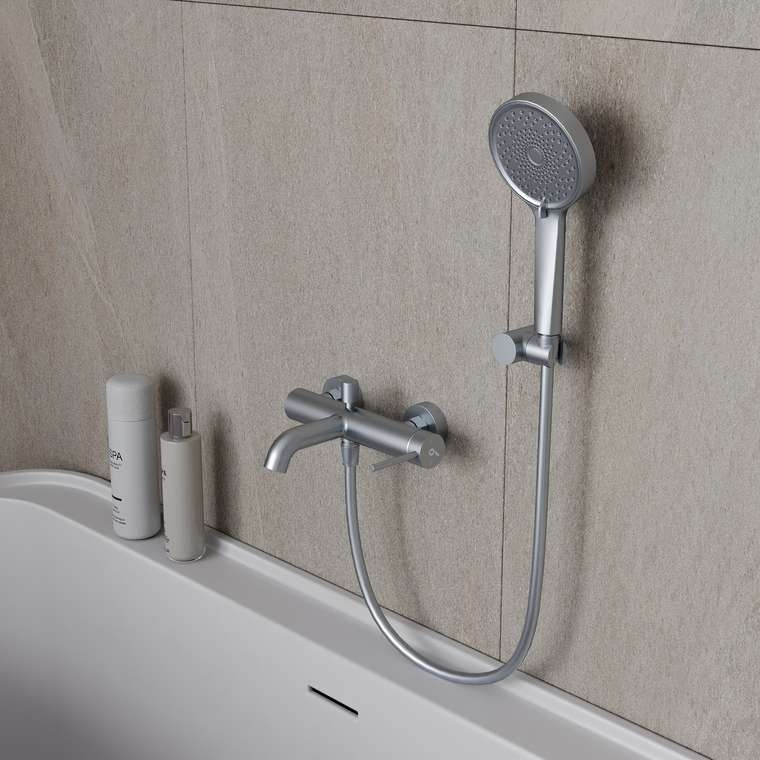 Смеситель для ванны с душем Oliveeka Y OL-639017-CR цвета хром