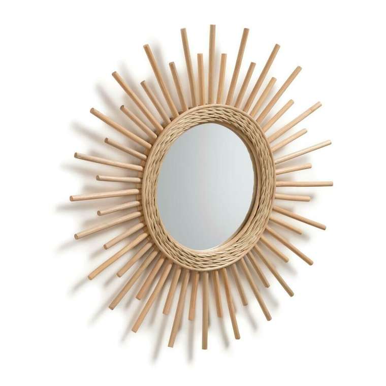 Зеркало Natural Marelli mirror в деревянной раме
