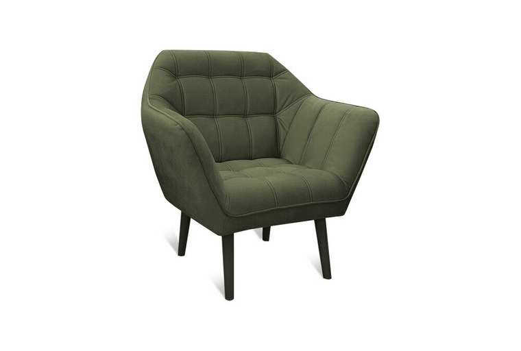 Кресло Остин зеленого цвета