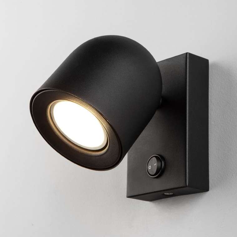 Настенный светильник Ogma черного цвета