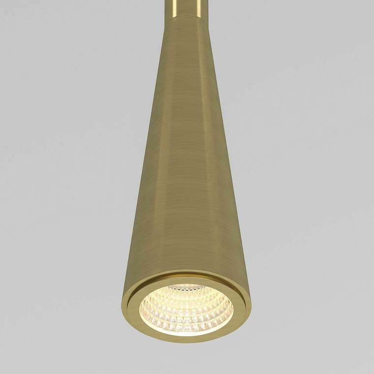 Светильник подвесной светодиодный Vist 7W 3000K латунь 50312 LED