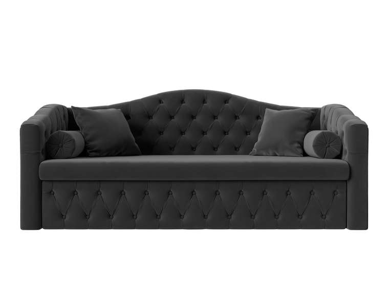 Прямой диван-кровать Мечта серого цвета