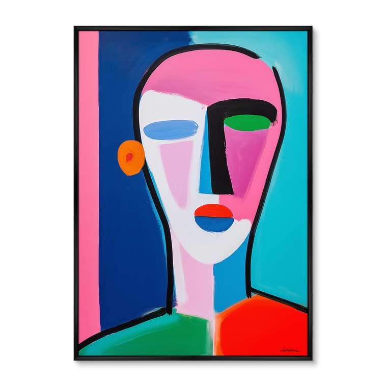 Репродукция картины The Mask collection, No 3, 2024г.