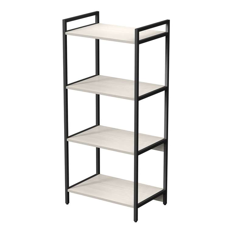 Стеллаж 10СС.4.600 средний 4 полки светло-бежевого цвета