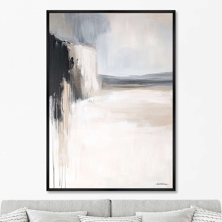 Репродукция картины на холсте Берег Исполин, 2025г.