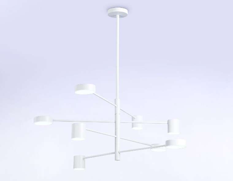 Люстра на штанге Comfort FL51688 (металл, цвет белый)
