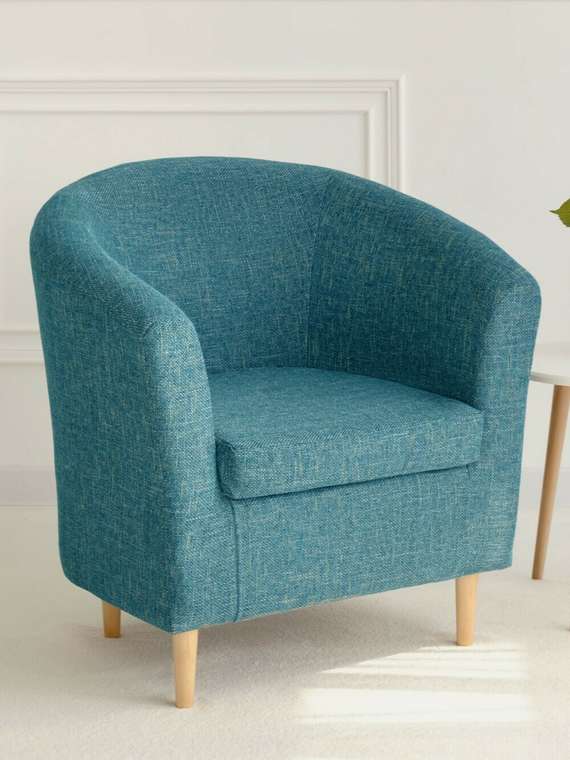 Кресло Алекто синего цвета