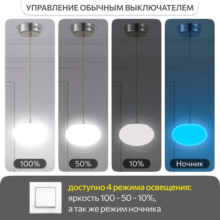Citilux ATMAN SMART CL226B011 LED Подвесной светильник Матовый Хром