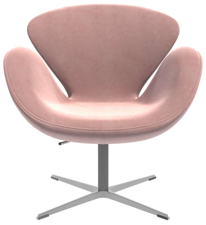 Кресло Эми розового цвета