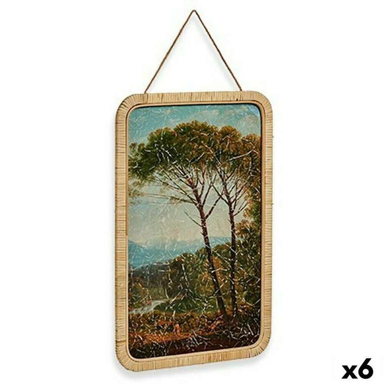 Полотно Дерево 2 x 60 x 40 cm (6 штук)