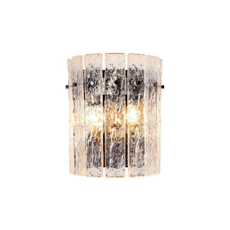 Настенный светильник Nevada 10297W Pearl black (хрусталь, цвет прозрачный)