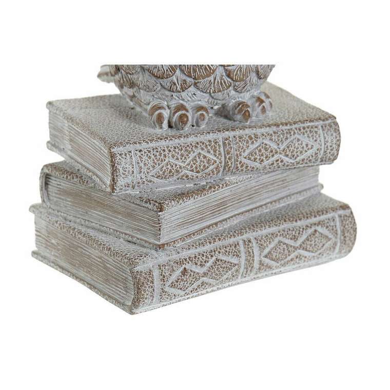 Декоративная фигура Белый Сова Маринованный 11 x 11 x 20 cm (3 штук)