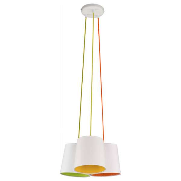 Подвесная люстра TK Lighting "Artos цветной"