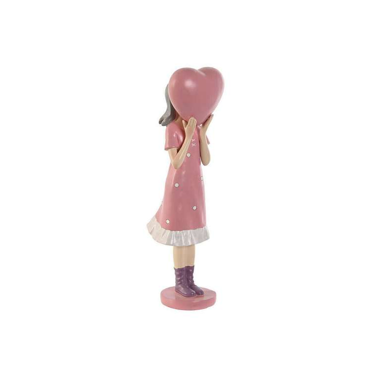 Декоративная фигура Розовый Мальва chica 10 x 8,5 x 31 cm