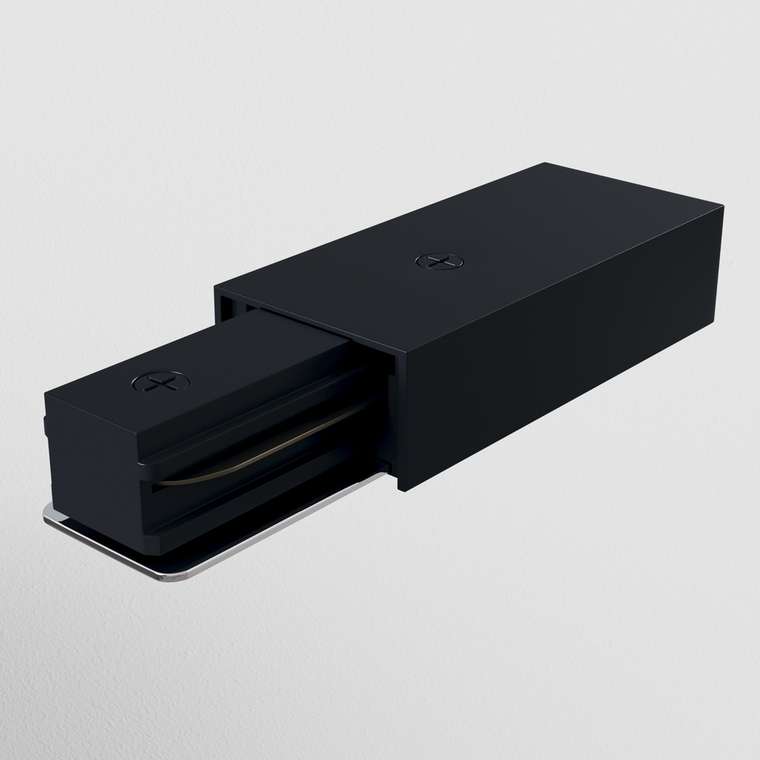 Комплектующие для накладной трековой системы Technical TRA001B-11B Accessories for tracks Unity Однофазная трековая система UNITY