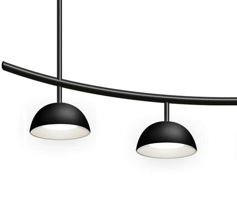Люстра Стиви черный w120*15 h120 Led 40W (4000K)
