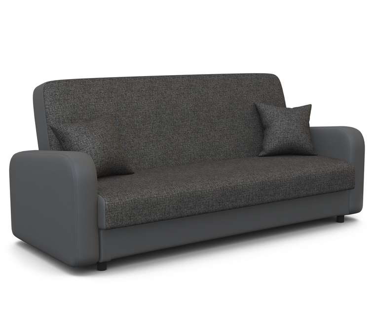Диван-книжка Мелодия 120 темно-серого цвета