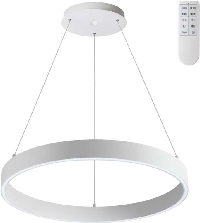 Подвесной светодиодный светильник с пультом Novotech Iter 358960 кольцо