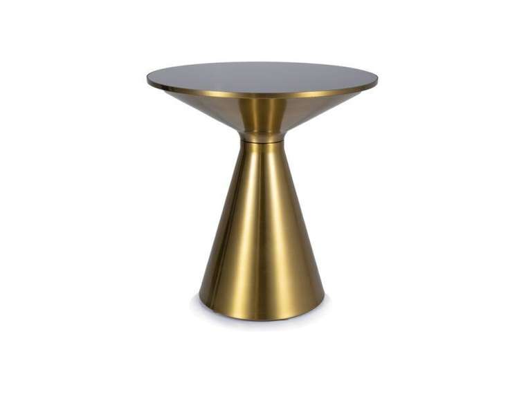 Стол журнальный Seti черно-золотого цвета