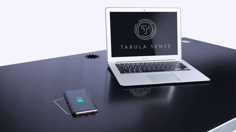 Стол стандартный Tabula Sense 2.0 black Birch black