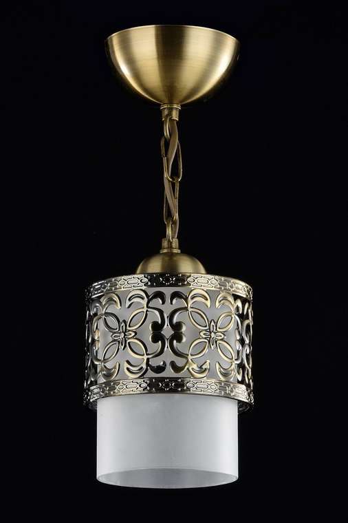 Подвесной светильник Teofilo цвета античная бронза