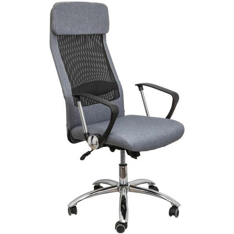 Кресло офисное Ergo серого цвета