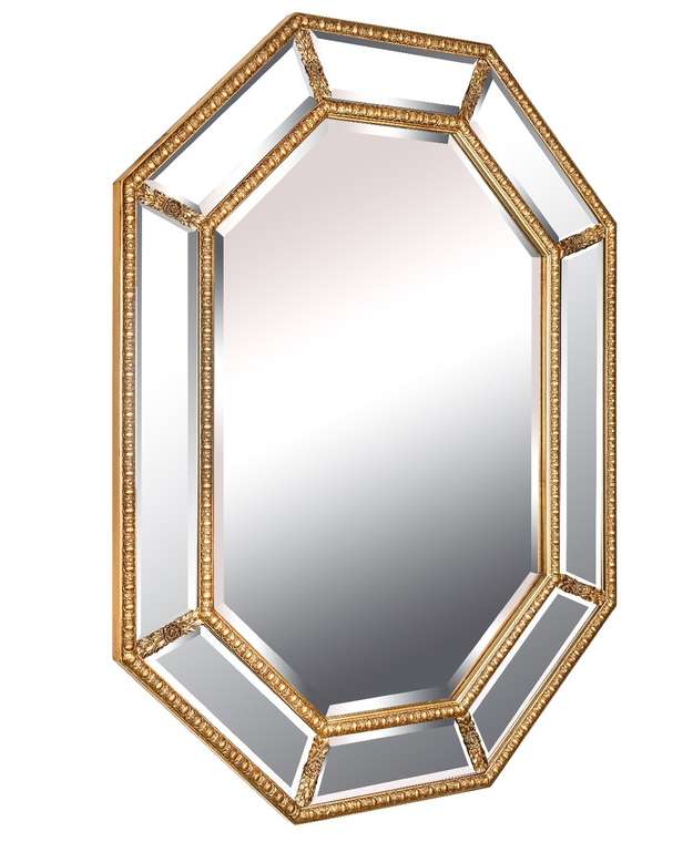 Настенное Зеркало в раме Diamond Gold
