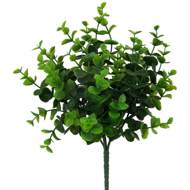 Искусственное растение Eukalipthus темно-зеленого цвета