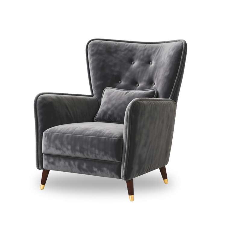 Кресло Терра серого цвета