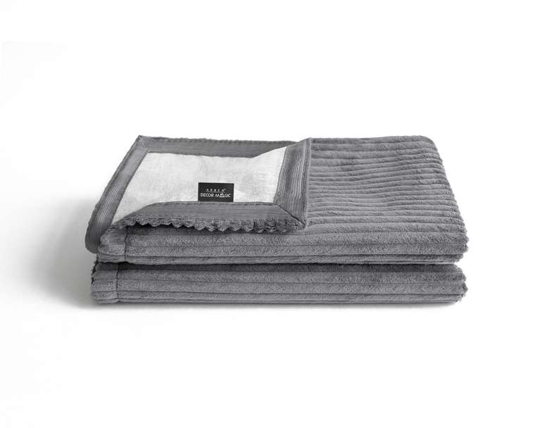 Покрывало-Накидка Slim 65x170 цвета графит