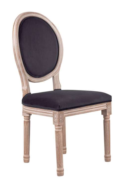 Стул с круглой спинкой Volker Oak Black