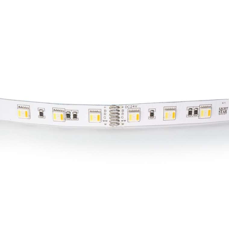 Лента LIGHTSTAR LED RGBCW 24V 14,4W 60leds/M IP20 1шт = 5м