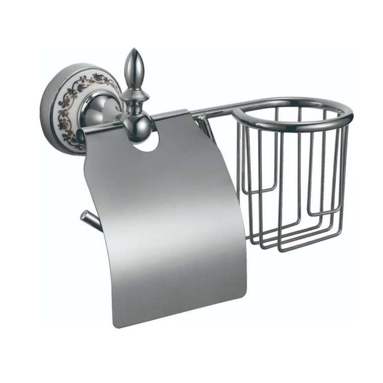 Держатель для туалетной бумаги и освежителя Savol S-L06851A, хром