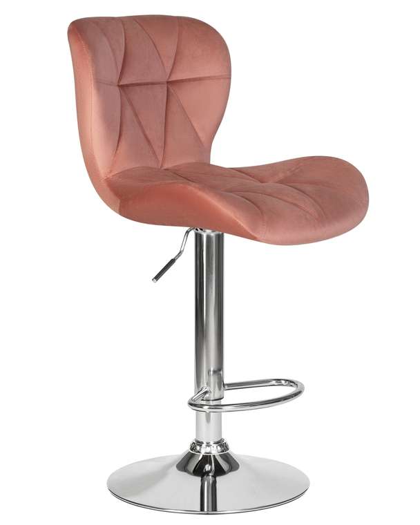 Барный стул Barny пудрово-розового цвета