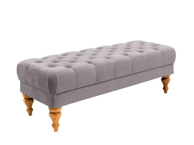 Банкетка Jazz М серого цвета