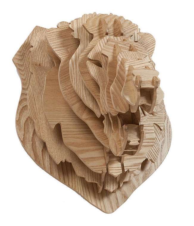 Декоративная голова льва Barlok Sand