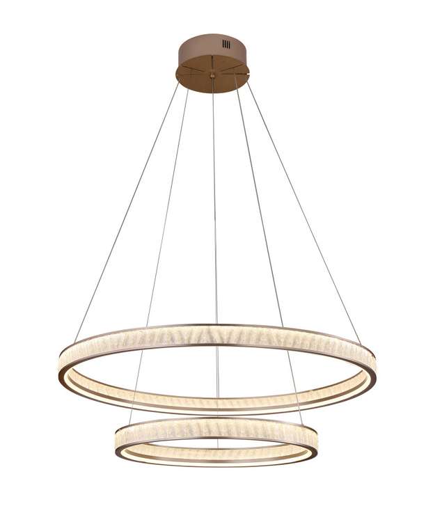 Подвесной светильник Willem MR2541-2PL (стекло, цвет коричневый)