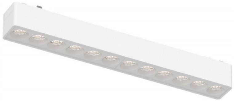 Трековый светильник светодиодный магнитный LED 12W 48V с переключателем цветовой температуры Aployt Magnetic track 48 APL.0100.11.12