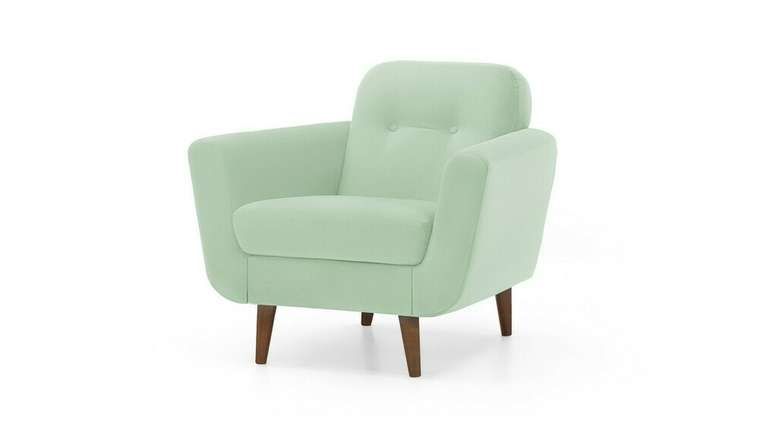 Кресло Дадли светло-зеленого цвета