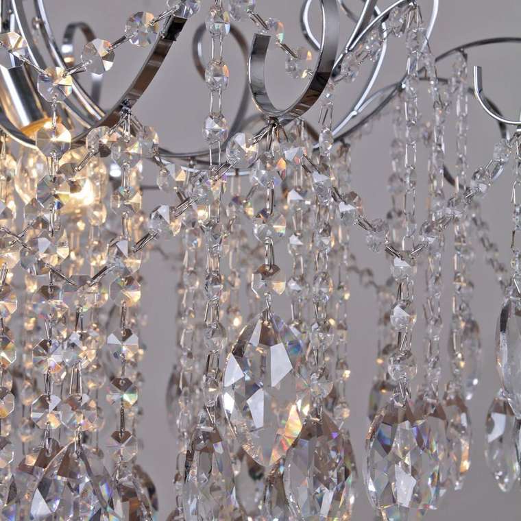 Хрустальная люстра 40300-0.3-600 CH (хрусталь, цвет прозрачный)